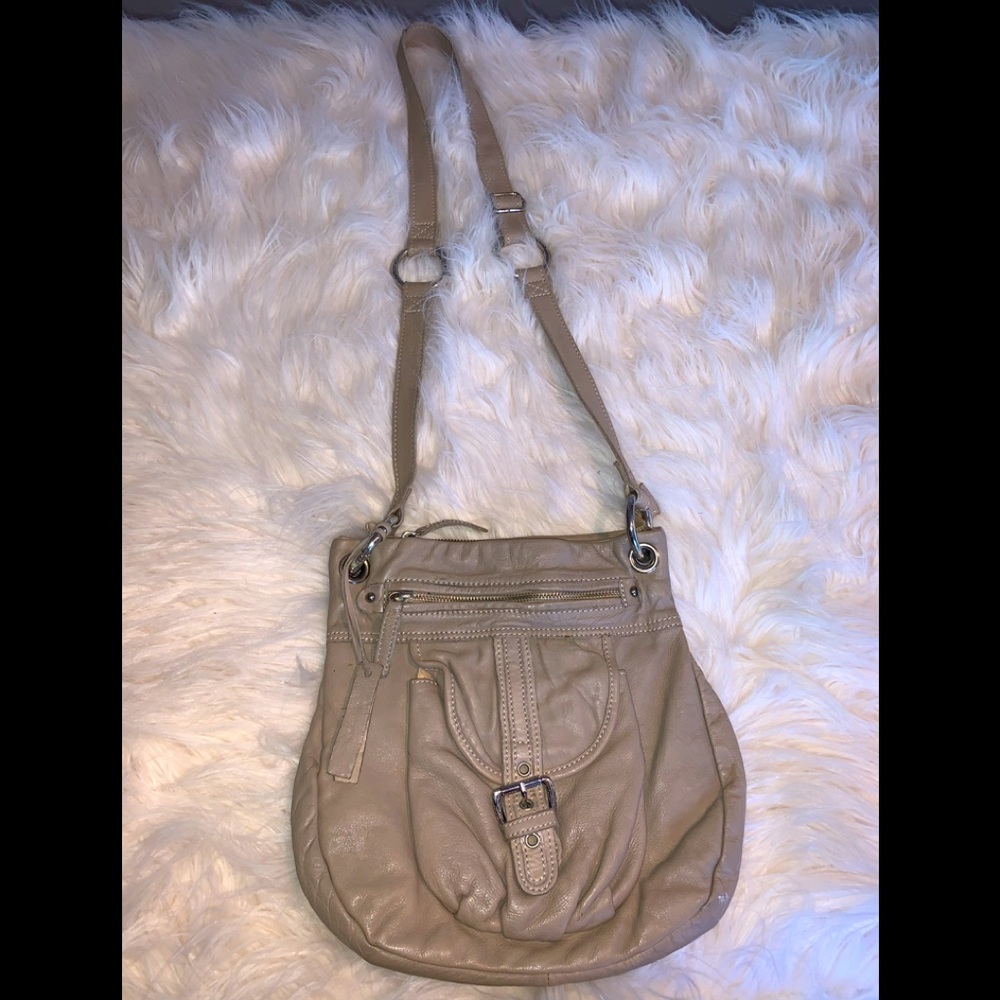 TANO Genuine Leather Cross Body Bag